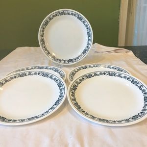 Corelle Old Town Blue Dinner Plate (5)
